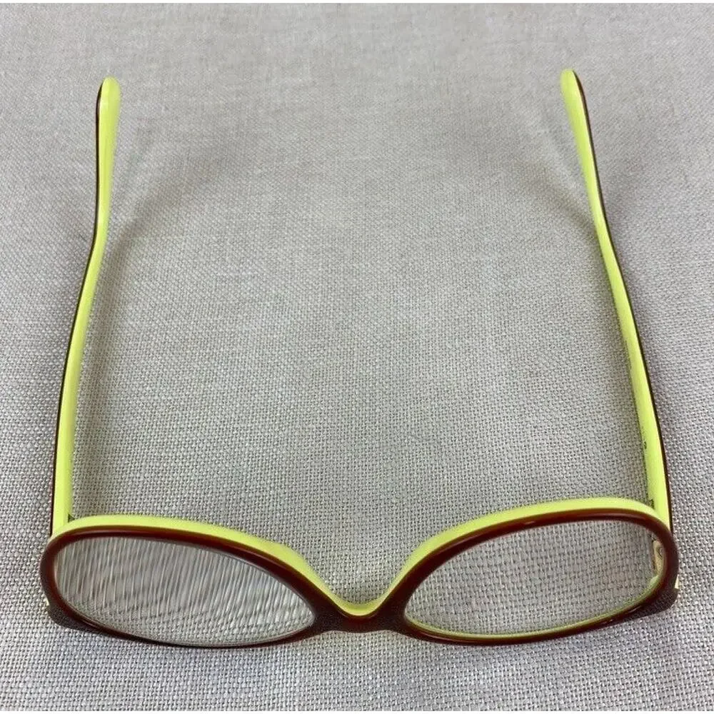 Authentic Vogue VO 2759 Womens Brown Yellow Eyeglass Frames